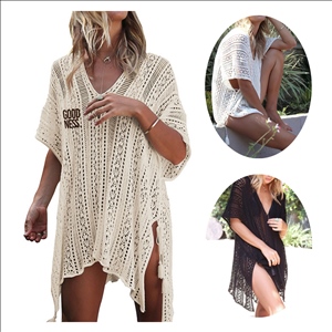 Women's Swimsuit Bikini Beach Swimwear Crochet Cover Up